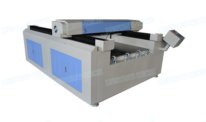 100W Stone download table CNC CO2 laser engraving machine big bed for marble ,granite