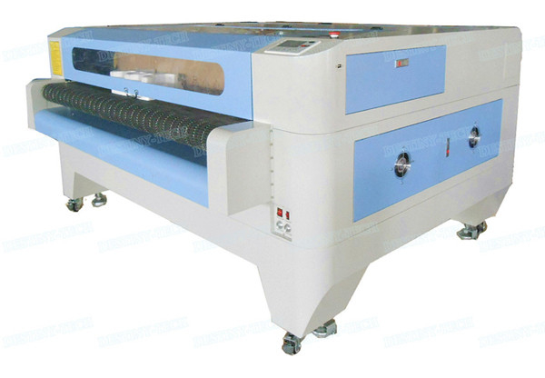 1810 Auto feeding fabric CO2 Laser cutting machine with auto rool device for leather paper