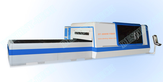 DT-1530 Large Automatic Switch platform 2000w/3000w metal Fiber laser cutting machine